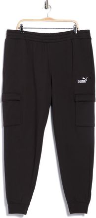 Puma Essential No. 1 Logo Cargo Pants in Puma Black at Nordstrom Rack, Size Xx-Large