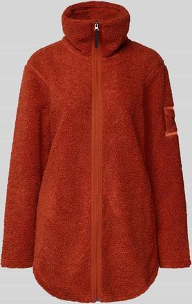 Didriksons 1913 Loose Fit Jacke aus Teddyfell Modell Umi in Orange, Größe 36