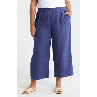 Eileen Fisher Straight Leg Pants in Bluette at Nordstrom Rack, Size 3X