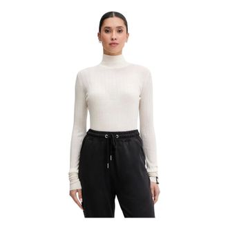 Colmar Maglione a collo alto a coste - - Sport - Donna - Bianco - M