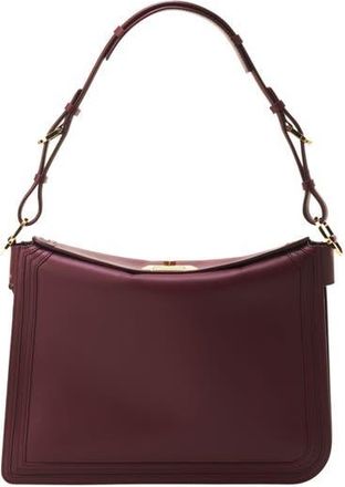 Lanvin Compagnon Asymmetrical Bag In Leather in Bacchus at Nordstrom