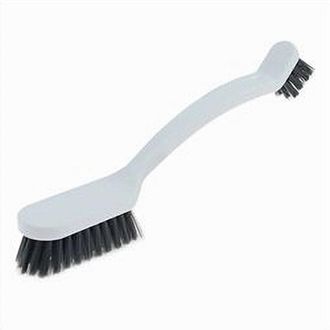 OEM Cepillo Doble Multiusos Para Limpiar Grietas En Zapatos, Ba&ntilde;o, Ducha Y Estufa (87612)