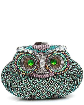 Aquaswiss Aqs Crystal Owl Clutch