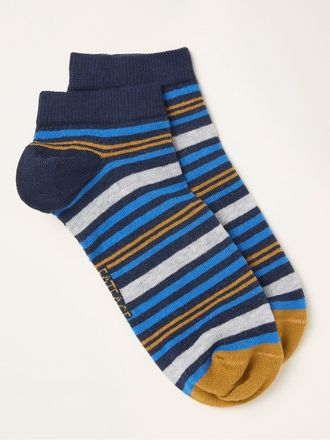 Fat Face FatFace Blue Trainer Socks