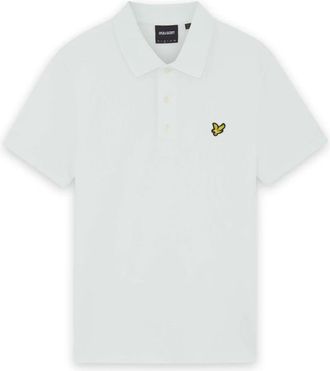 Lyle & Scott Plain Polo Shirt - Heren - Polos - Blauw - S - Katoen - Tops