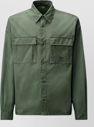 C.P. Company metropolis series signature logo cotton shirt