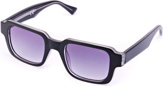 Saraghina ARON 115SLA Mens Sunglasses Black Size 51
