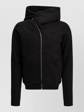 Rick Owens zip-up hooded jacket