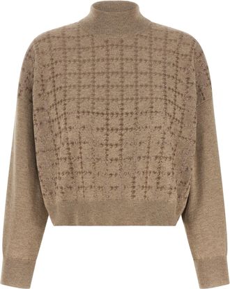 Brunello Cucinelli Beige Cashmere Womens Cardigan