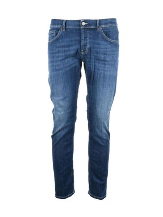 Dondup Blue Mius Slim-Fit Stretch Jeans