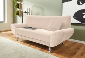 Inosign 2-Sitzer »Saltare, elegant und komfortabel, toller Designfuss«