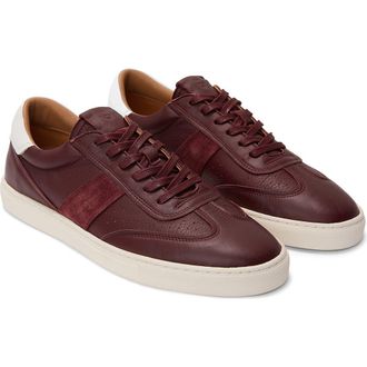 Greats Charlie Low Top Sneaker in Burgundy at Nordstrom Rack, Size 10