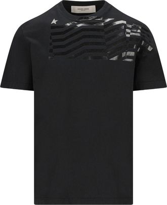 Golden Goose Bedrucktes Baumwoll-T-Shirt von Golden Goose