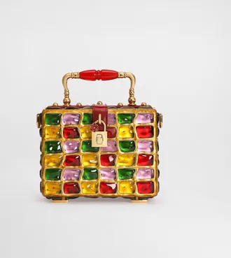 Dolce & Gabbana Dolce Box Handbag - Woman Handbags Multicolor Onesize