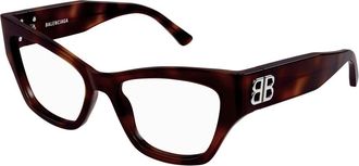 Balenciaga Stijlvolle Bril in Zwart - Dames - Brillen - Bruin - 54 MM - Accessoires