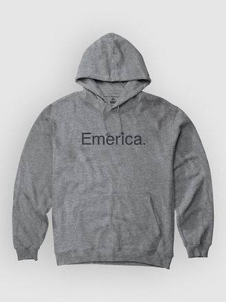 Emerica Pure Logo Hoodie grau