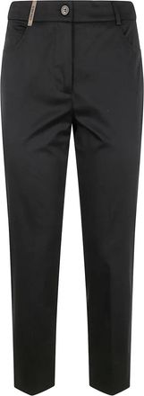 PESERICO Pantaloni affusolati - Nero