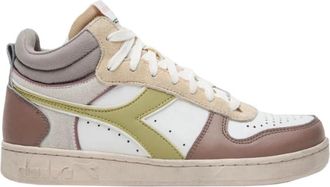 Diadora Magic Basket Demi Icona Sneakers - Dames - Sneakers - Veelkleurig - 37 EU - Leer - Schoenen