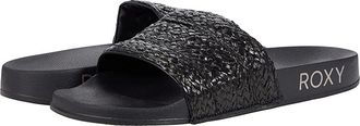 Roxy Slippy Jute Womens Shoes Black : 5 M, Synthetic