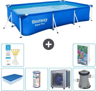 Bestway Piscina Bestway Steel Pro Rectangular - 300x201x66 Cm - 7-piezas S29