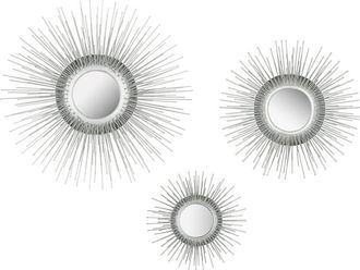 Safavieh Sunburst Triptych Mirror Set