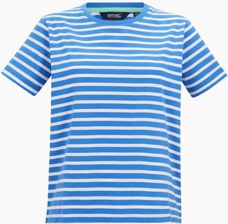 Regatta Womens Regatta Womens/Ladies Bayletta Striped T-Shirt - Blue - Size: 12