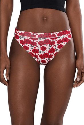 MeUndies UltraModaltm Feel Free High Leg Bikini Womens Underwear Rosey Cheeks : 2XL, Elastane