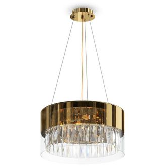 Maytoni Maytoni Wonderland Modern Cylindrical Pendant Ceiling Light Gold