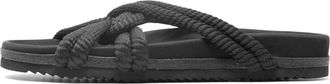 Roam Womens Twisty Sandal In Black