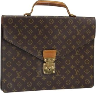 Louis Vuitton Pre-owned Handbags, female, Brown, Size: ONE SIZE Pre-owned Canvas Handbag