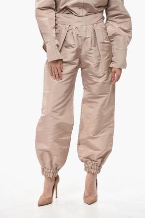 Super Blond Pantaloni a Palloncino in Organza di Seta Super Blond