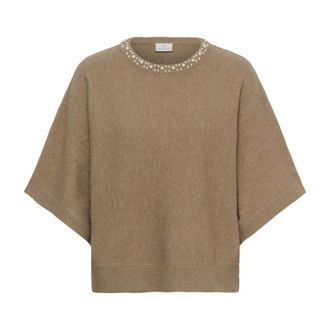 Kaffe Maglieria - - Knitwear - Donna - Marrone - XL