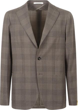 Tagliatore Jassen - Heren - Blazers - Bruin - M - Leer - Jassen