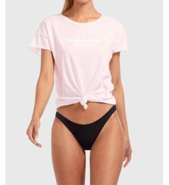 Vitamin A Sustainability Is Sexy Tee In Ballet