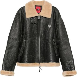 KidSuper Studios Ow-07 Jas - Heren - Jassen - Zwart - S - Leer - Jassen
