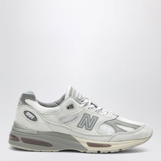 New Balance Sneakers Made in UK 991V2 Wind Chime/ Brilliant White/ Flint Gray
