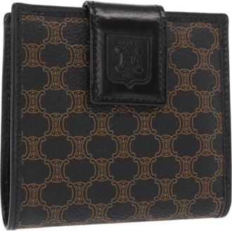 Celine Pre-owned Wallets, female, Black, Size: ONE SIZE Pre-owned Plastic Wallet