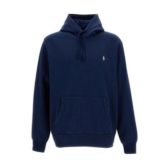 Polo Ralph Lauren Hoodies, male, Blue, Size: XL Classic Hooded Sweatshirt