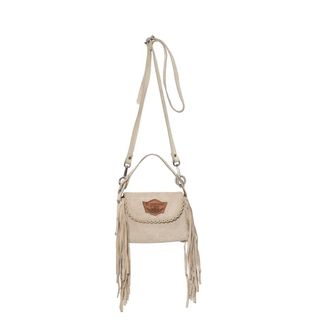 El Vaquero Shoulder Bags, female, Beige, Size: ONE SIZE Beige Daria Fringe Bag