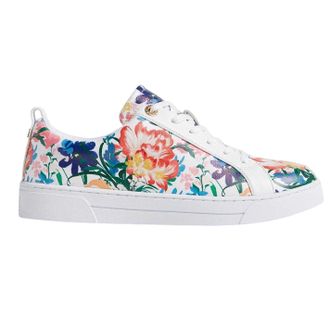 Ted Baker Dames/Dames Leren Platte Trainers (Wit)