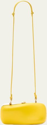 Loewe Twisted Colorblock Minaudiere Clutch Bag in Leather