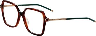 Chopard Womens 55mm Havana Opticals