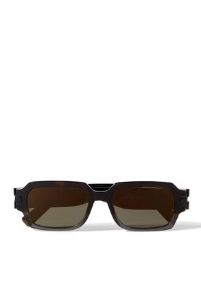 Dior DiorBlackSuit XL S1I Square-Frame Tortoiseshell Acetate Sunglasses