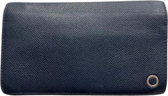 Bulgari Portafoglio lungo vintage Pre-owned (a libro) - - Pre-owned - Donna - Blu - ONE SIZE