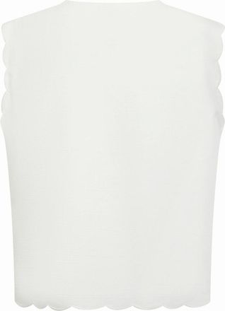 Nooki Design Womens Isabel Gilet - Ecru - Cream - Size: 12