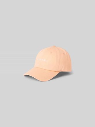 Oh April Basecap mit Label-Stitching in Lachs, Gr&ouml;&szlig;e 1