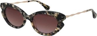 Scotch & Soda Acetate Stijlvolle Zonnebril - Dames - Zonnebrillen - Veelkleurig - ONE Size - Accessoires