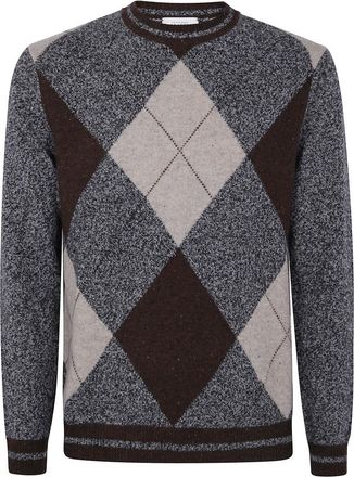 Ballantyne Truien & Vesten, Heren, Veelkleurig, M, Round-neck Truien