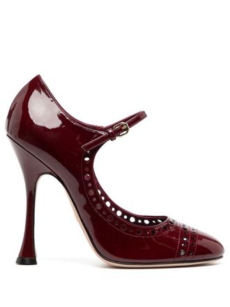 Giambattista Valli Pumps con inserti 110mm - Rosso