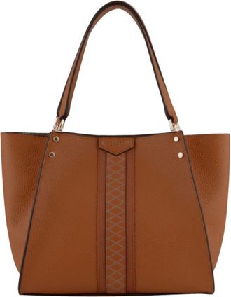 Pourchet Tassen, Dames, Bruin, ONE Size, Leer, Petit cabas Hebdo Madison